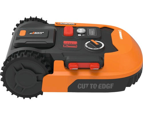 Akku-Mähroboter WORX 20V Landroid M700 Plus 18cm/700 m² mit App, IPX4 WR167E, inkl. Installationsmaterial